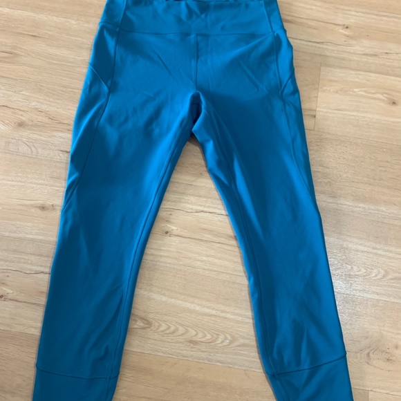 Lululemon Pace Rival high rise Crop 22' Hawaiian blue size 10 - Picture 5 of 8